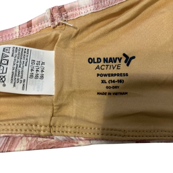 Old Navy Activewear Set in Pink and Tan - Picture 2 of 3